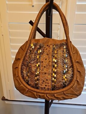 Isabella Fiore Tries Heavy Metal Valentina Satchel Women's